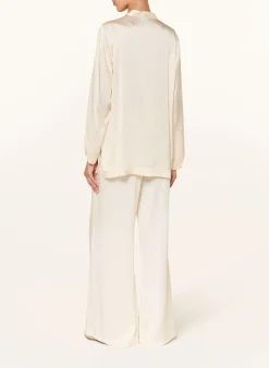 Satinbluse