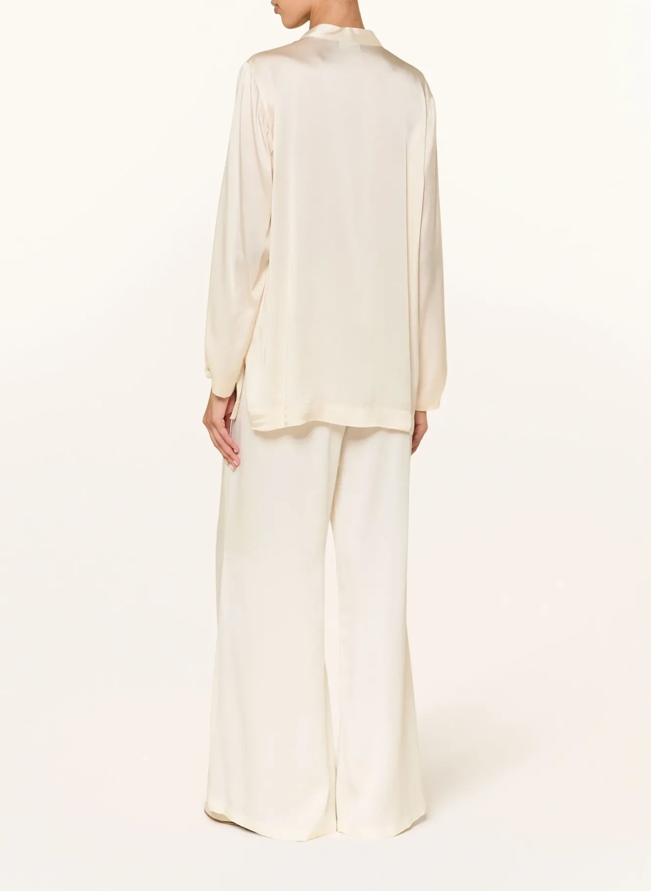 Satinbluse