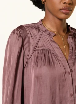 Satinbluse CESIRA
