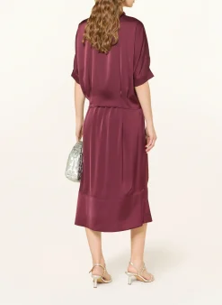 Satinbluse mit 3/4-Arm