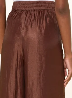 Satinhose OPHELIA mit Spitze