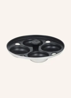 Sauté-Pfanne 3-ply mit Pochiereinsatz und Glasdeckel