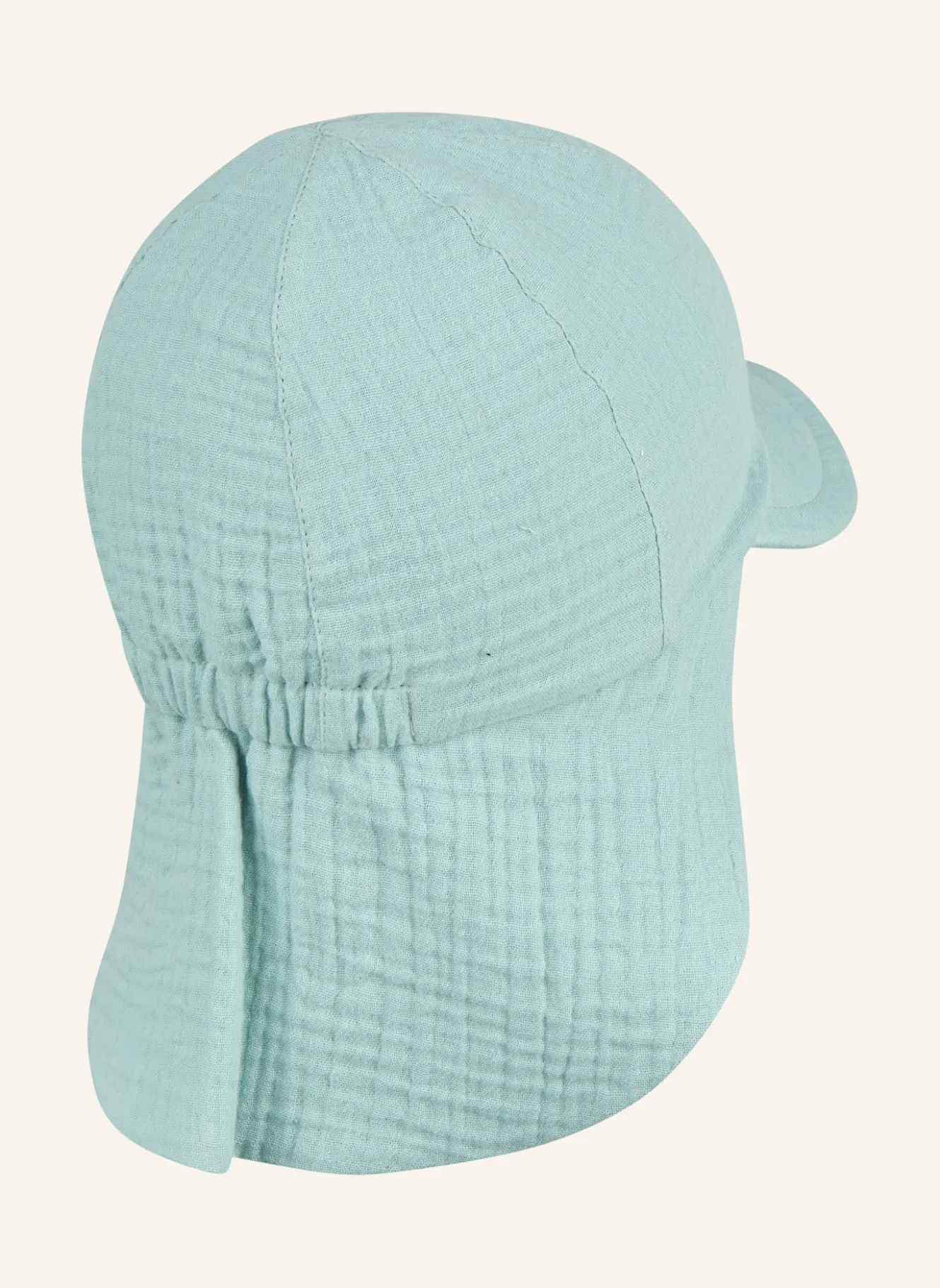 Schirmmütze mit Nackenschutz Musselin