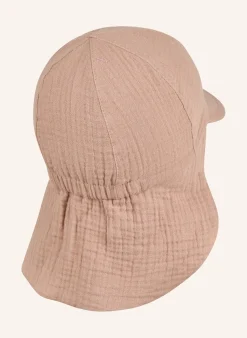 Schirmmütze mit Nackenschutz Musselin