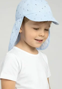 Schirmmütze mit Nackenschutz Anker