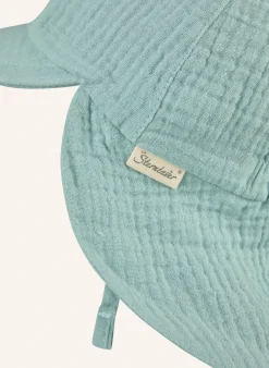 Schirmmütze mit Nackenschutz Musselin