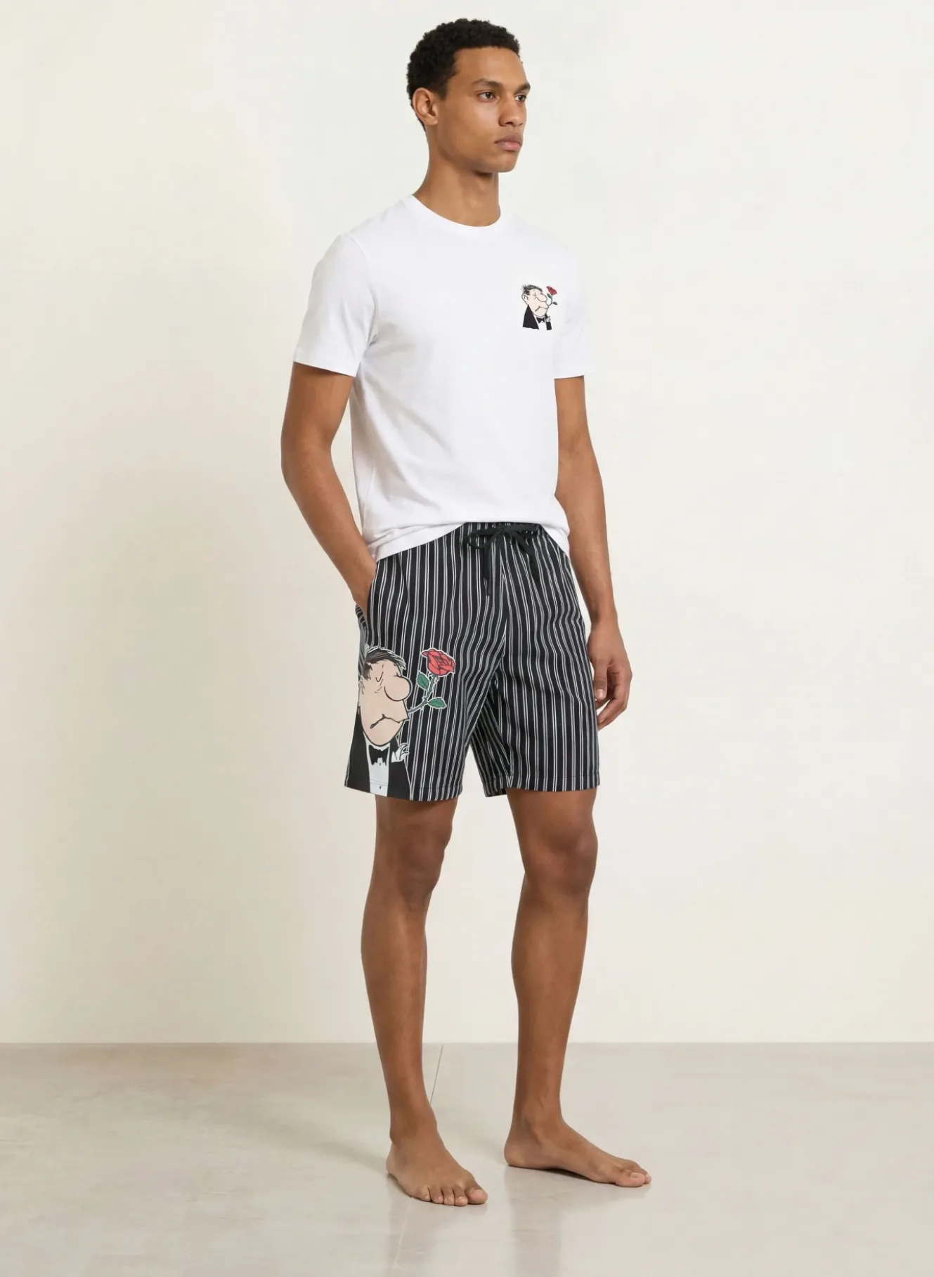 Schlafshorts mey × LORIOT