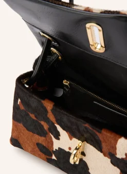 Schultertasche THE COW HAIRCALH MINI DUAL