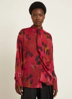 Seidenbluse