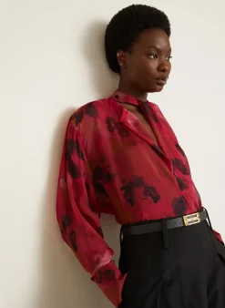 Seidenbluse