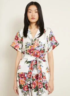 Seidenbluse