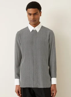 Seidenhemd Regular Fit