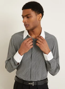 Seidenhemd Regular Fit