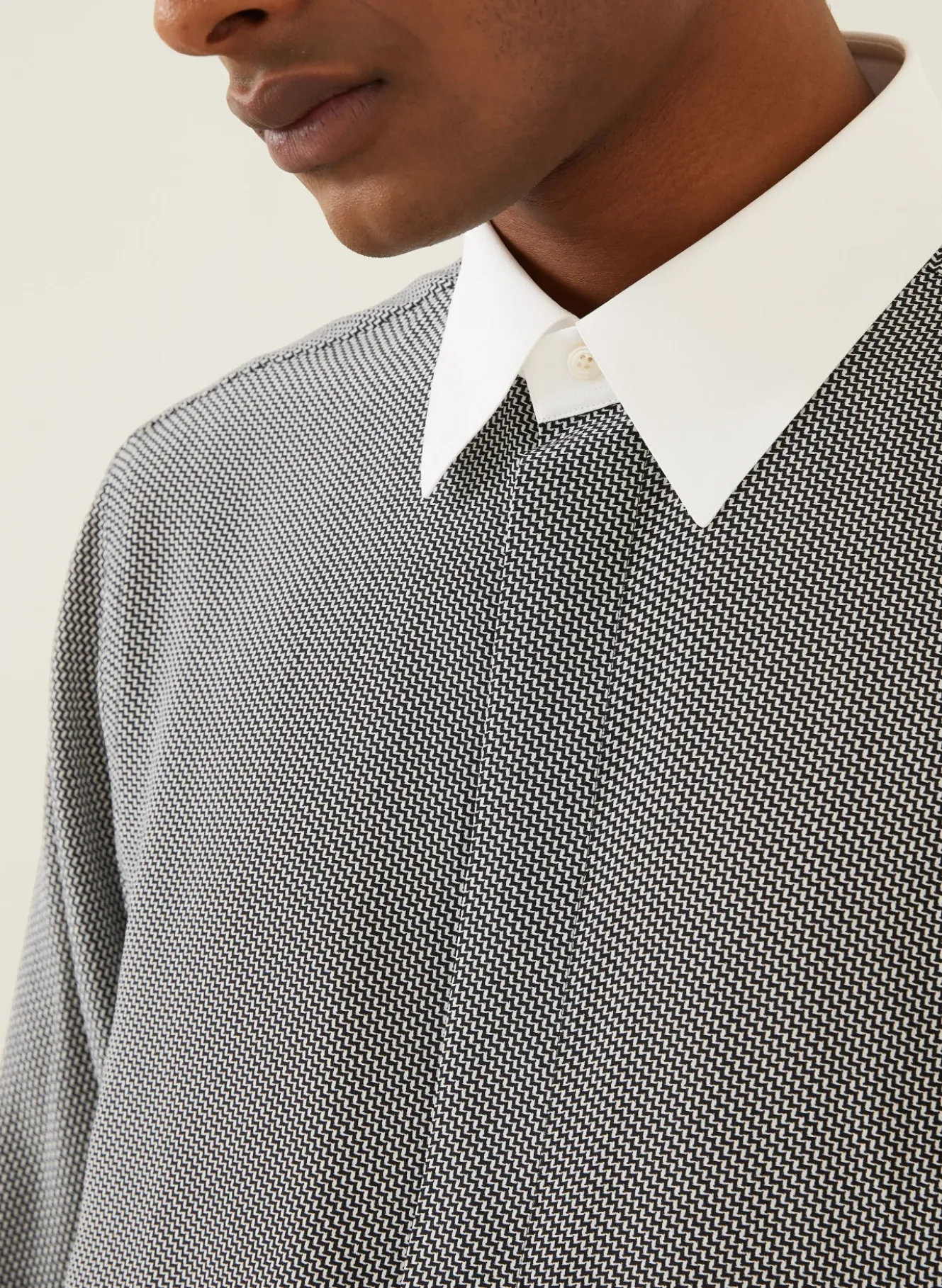 Seidenhemd Regular Fit