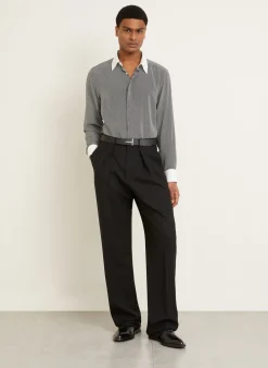 Seidenhemd Regular Fit