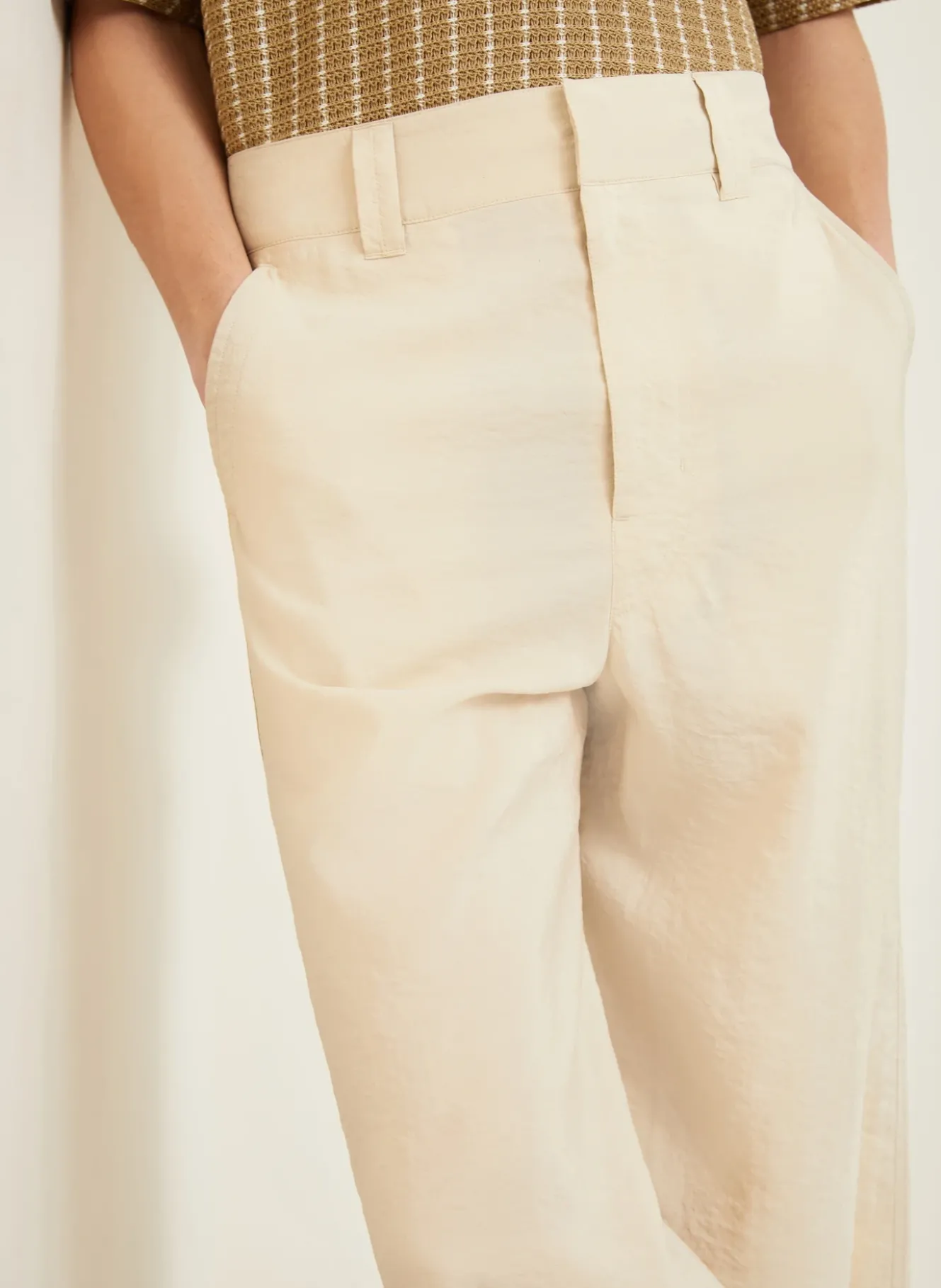 Seidenhose Regular Fit