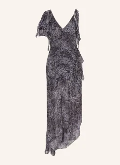 Seidenkleid TYLENA mit Volants