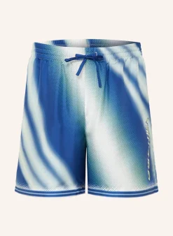 Seidenshorts FLAMING TENNIS BALL