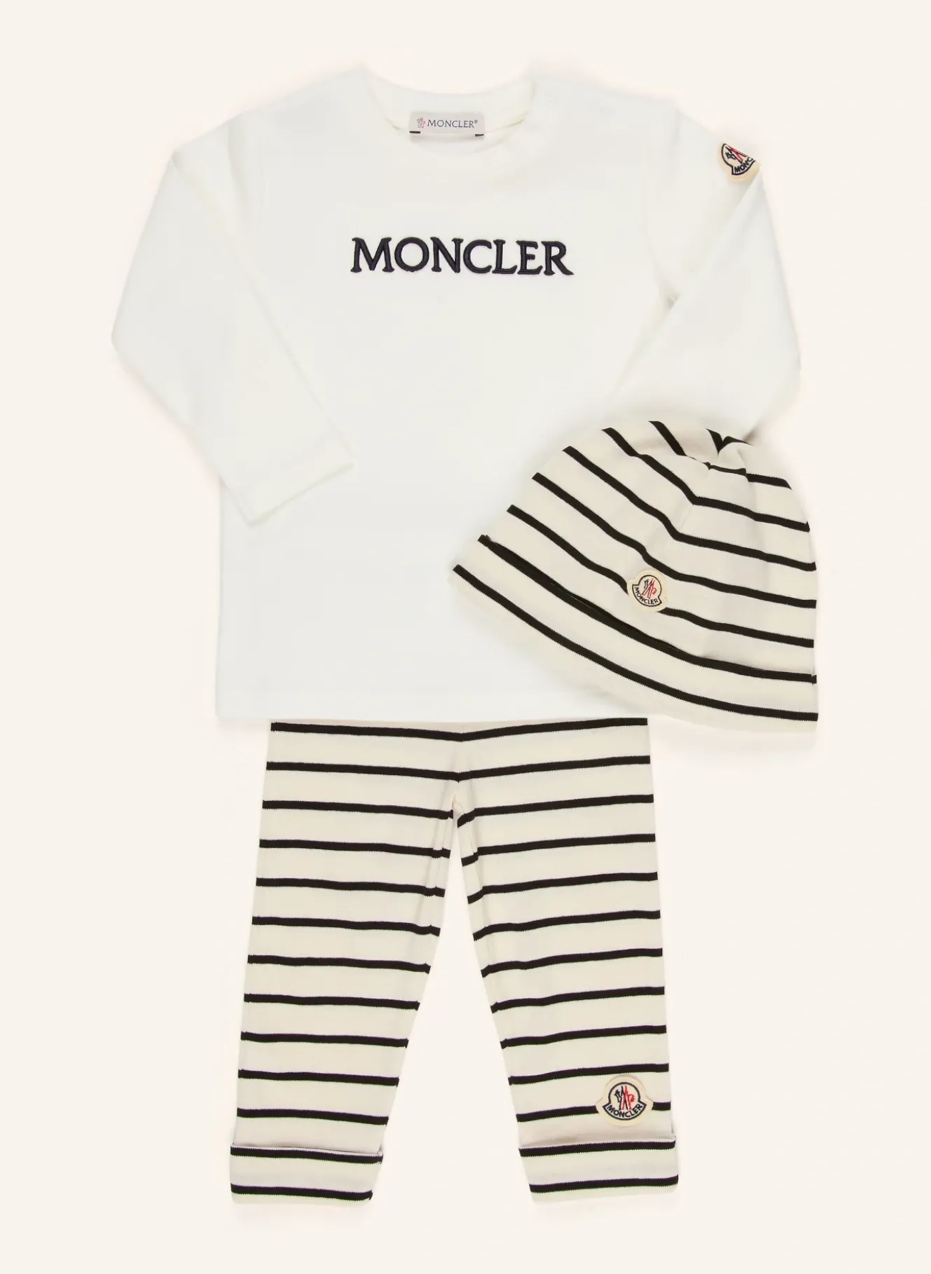 Set: Hose, Longsleeve und Mütze