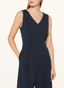 Set: Jumpsuit und Spitzenjacke mit Pailletten