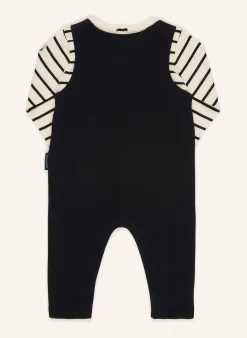 Set: Latzhose und Longsleeve