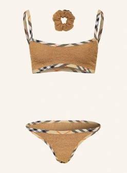 Set TYLER: Bustier-Bikini und Haargummi