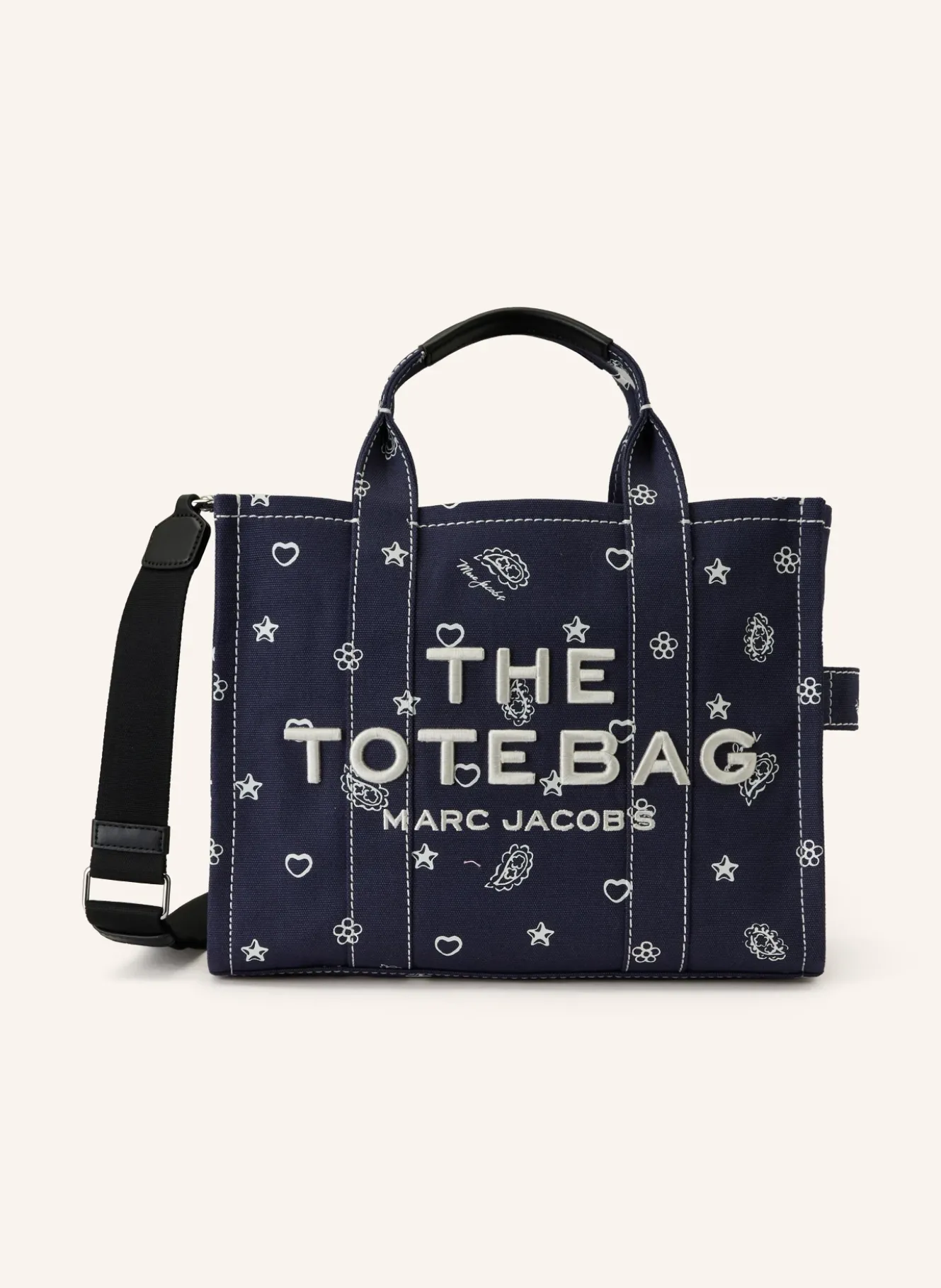 Shopper THE BANDANA CANVAS MEDIUM TOTE BAG