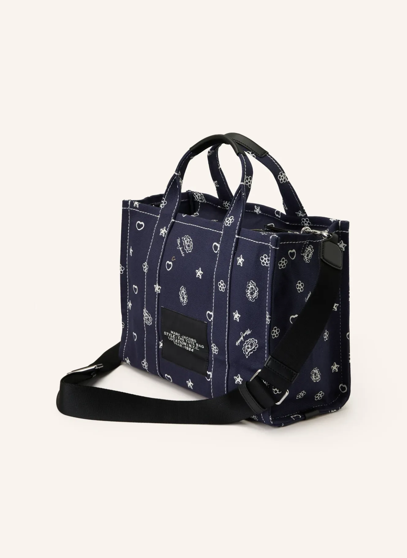 Shopper THE BANDANA CANVAS MEDIUM TOTE BAG