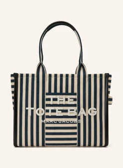 Shopper THE LARGE TOTE STRIPED CANVAS