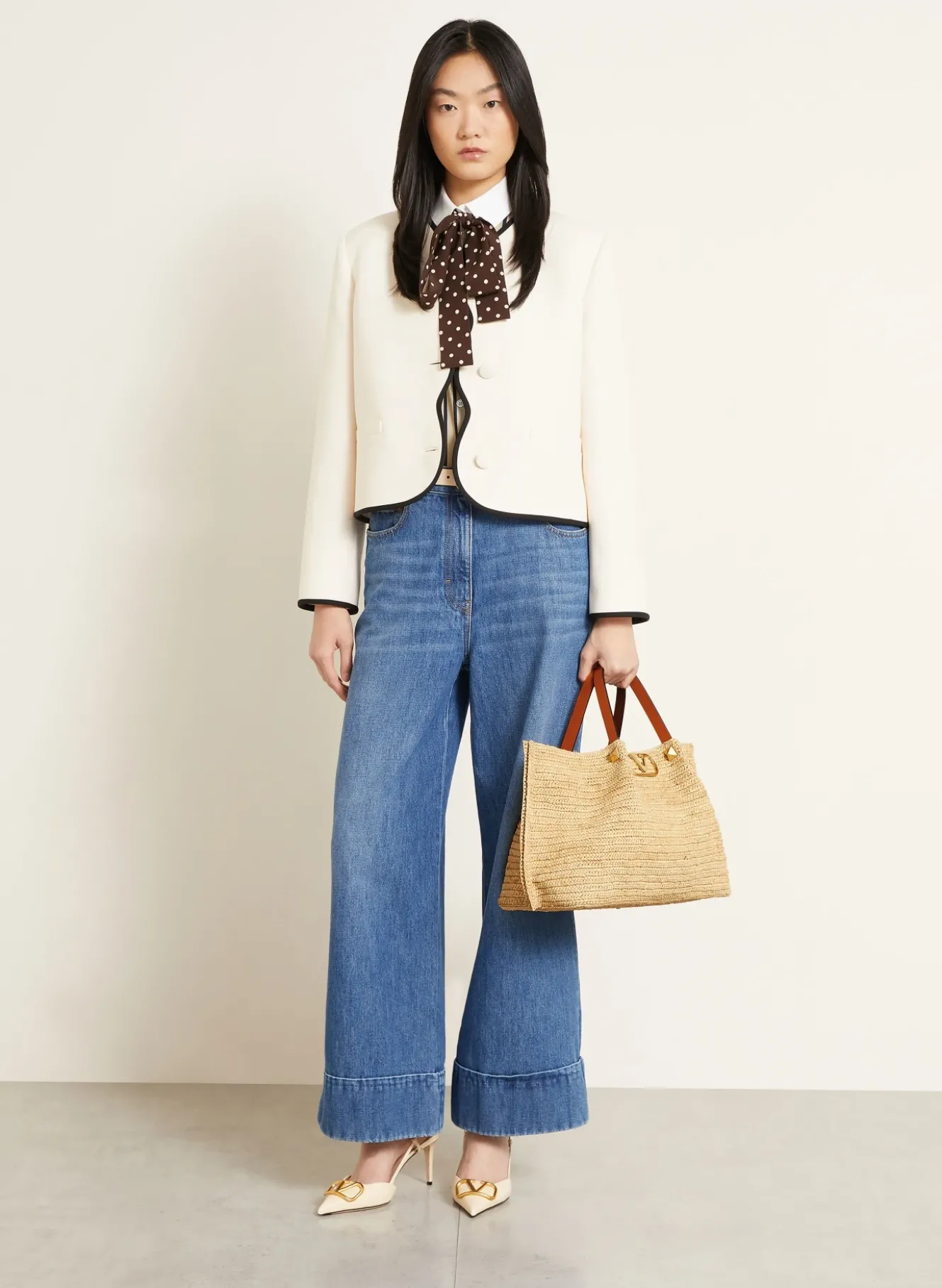 Shopper VLOGO SIGNATURE MEDIUM mit Pouch
