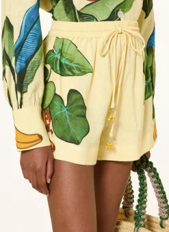 Shorts BANANA GRAPES mit Leinen