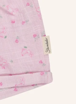 Shorts Leinenoptik
