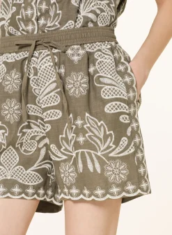 Shorts mit Leinen