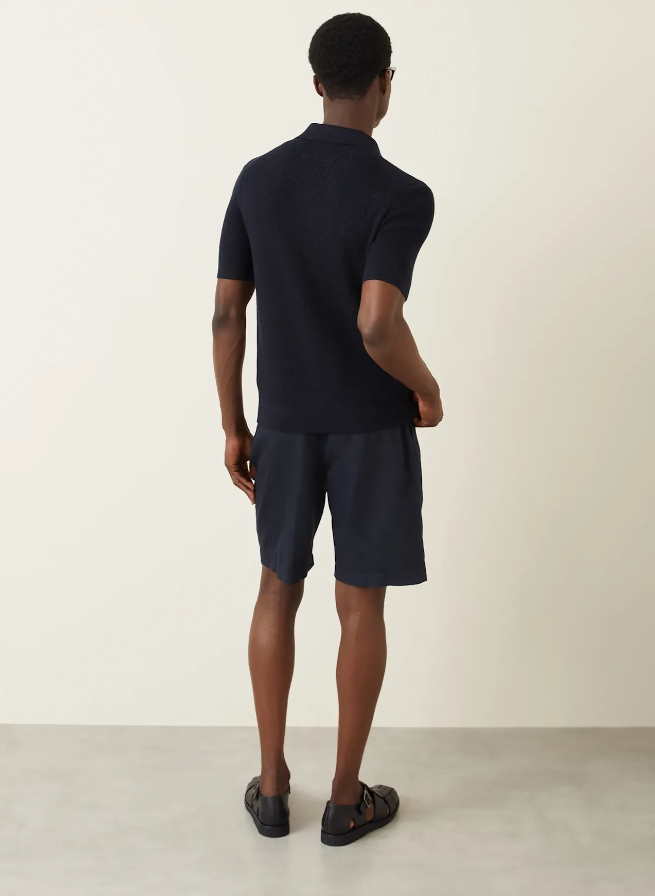 Shorts mit Leinen