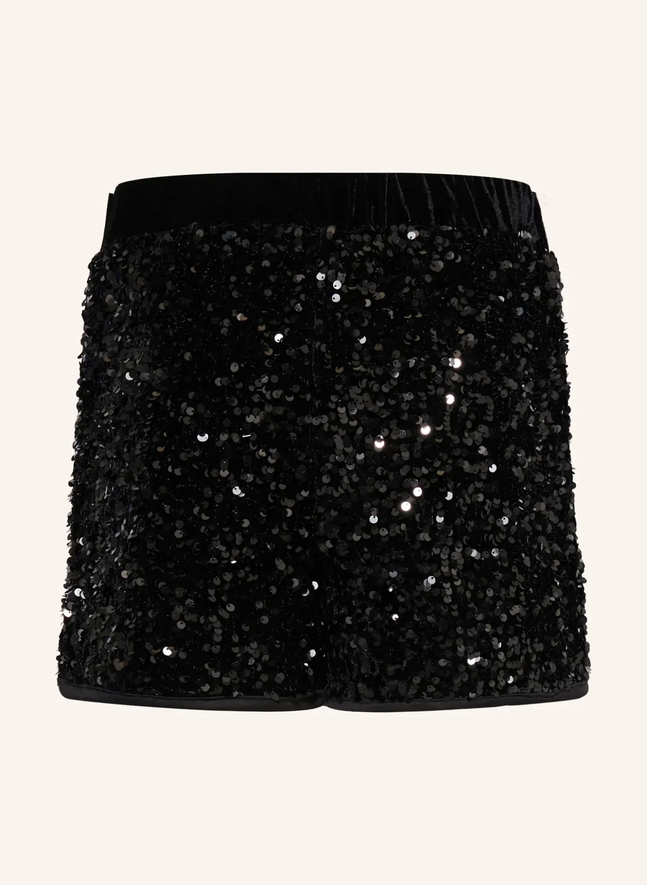 Shorts mit Pailletten