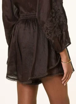 Shorts mit Spitze