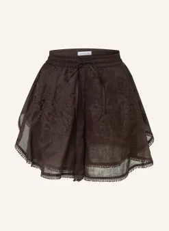 Shorts mit Spitze
