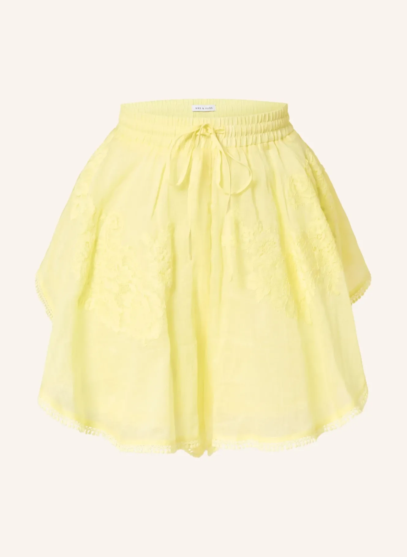 Shorts mit Spitze