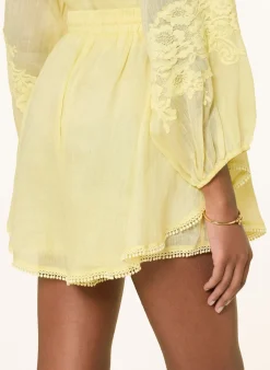 Shorts mit Spitze