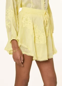 Shorts mit Spitze