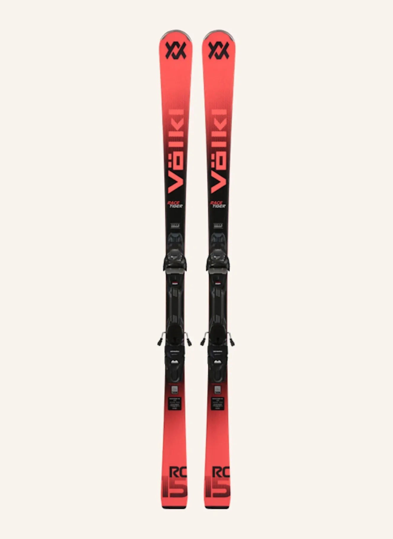 Skiset RACETIGER RED 100-120 2026