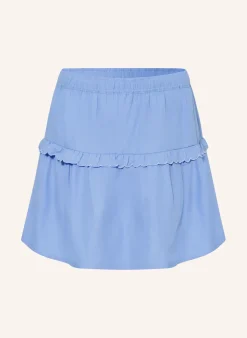 Skort mit Rüschen