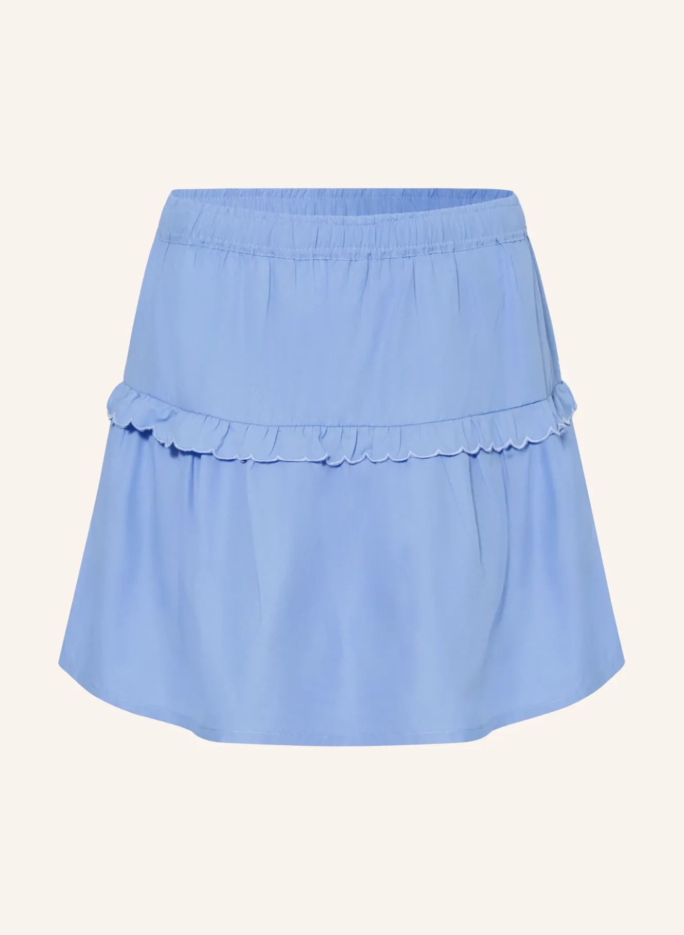 Skort mit Rüschen
