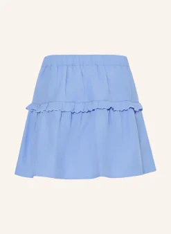 Skort mit Rüschen
