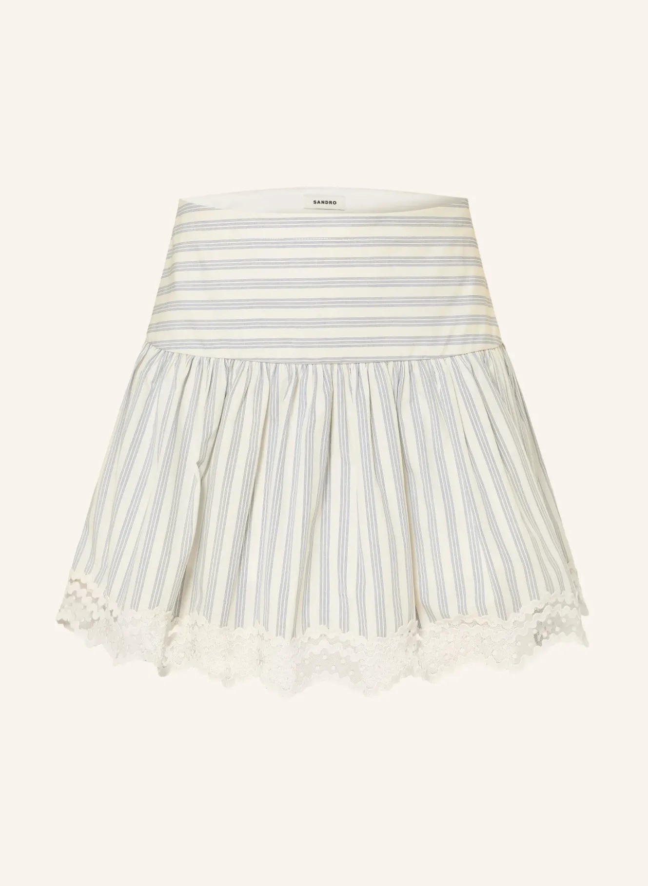 Skort mit Spitze