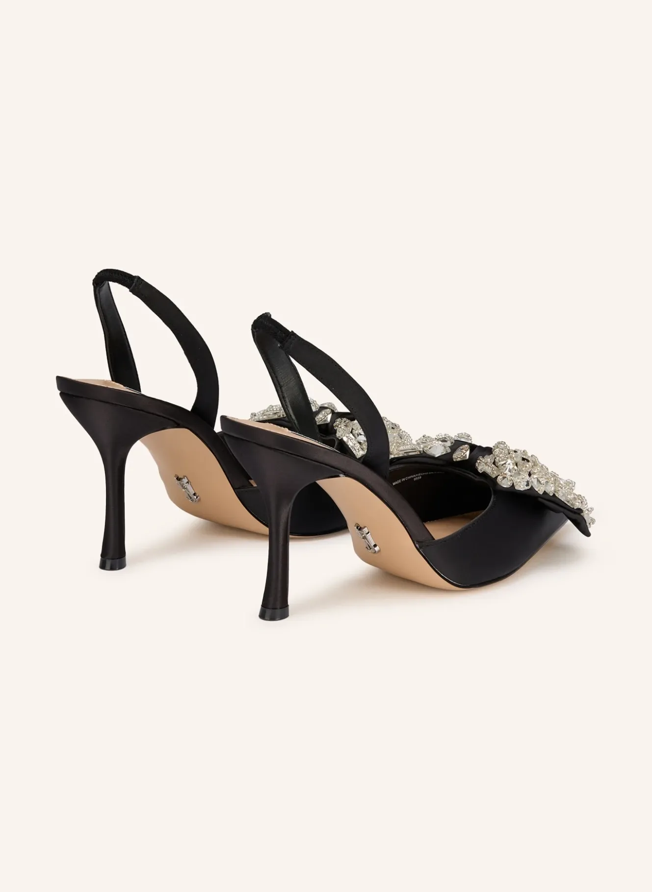 Slingpumps LOVIE mit Schmucksteinen