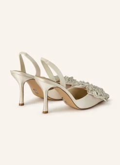 Slingpumps LOVIE mit Schmucksteinen