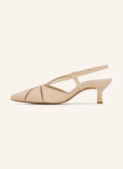 Slingpumps mit Cut-outs