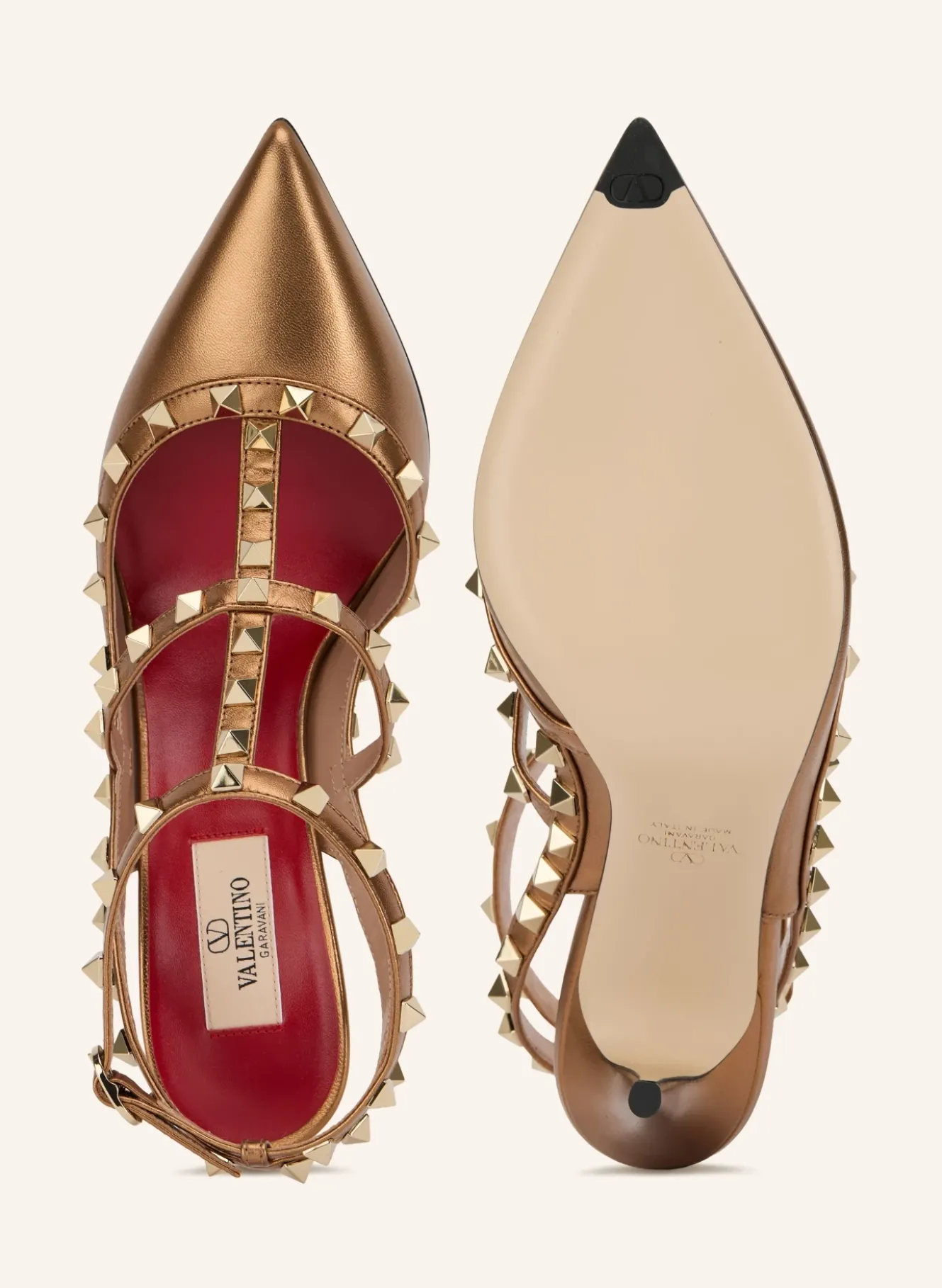 Slingpumps ROCKSTUD mit Nieten