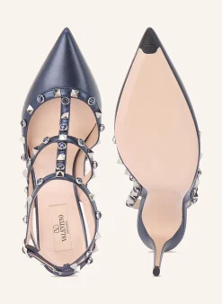 Slingpumps ROCKSTUD mit Nieten und Schmucksteinen